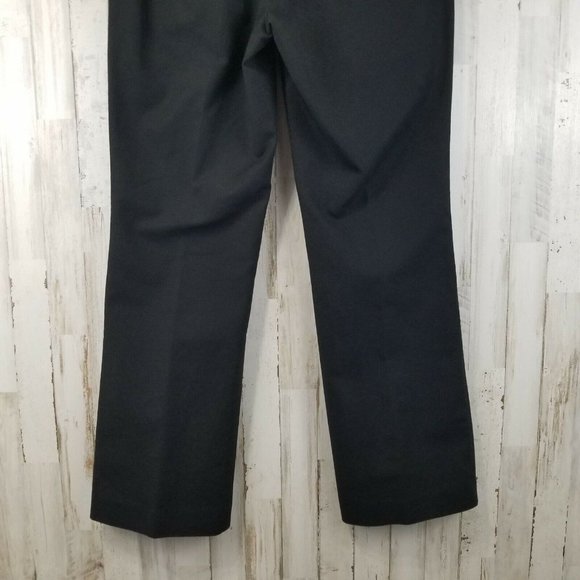 5/$25 Eddie Bauer Womens Pants 6 Black Blakely Fit Career AJ3 - Picture 6 of 7